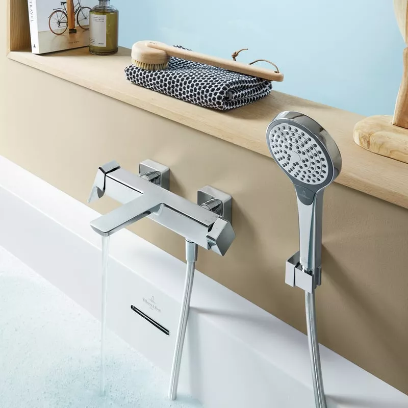 Para dus Villeroy and Boch Verve, 115 mm, 3 functii, crom, TVS109001UK061 [10]