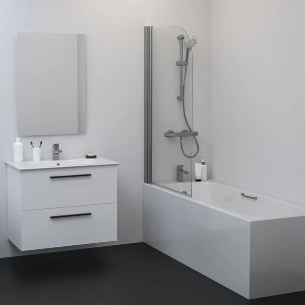 Paravan de cada mobil Ideal Standard Connect argintiu 80x140 cm [6]