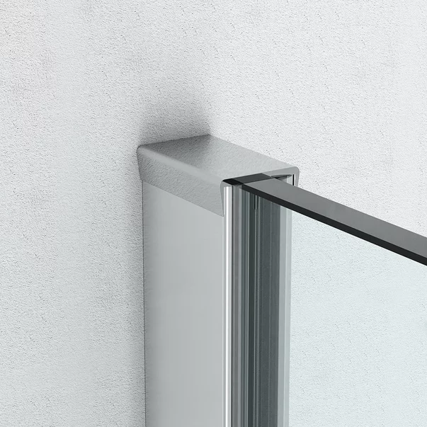 Paravan de dus tip Walk-in Roth Alina 120x200 cm profil crom [1]