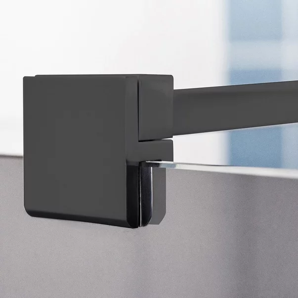 Paravan de dus tip Walk-in Roth Ecwalk 120x207.5 cm profil negru [4]