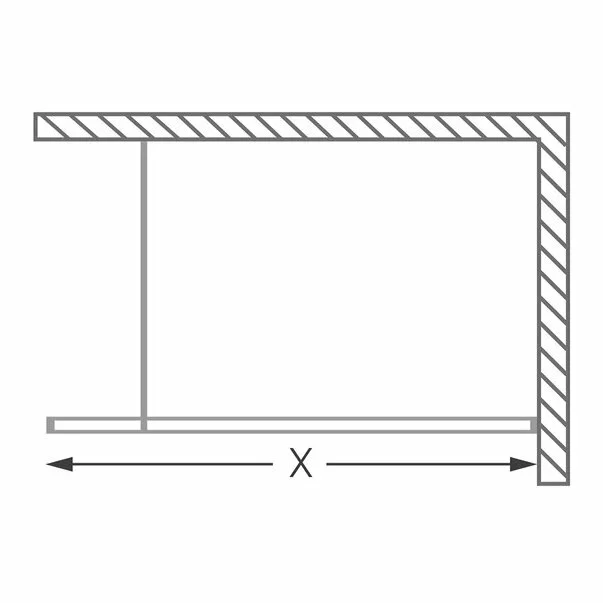 Paravan de dus tip Walk-in Roth EI TWF 120x200 [1]