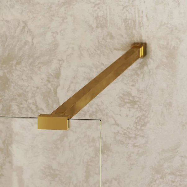 Paravan de dus tip Walk-in Roth Melina 100x200 cm profil auriu [4]