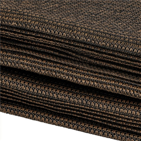 Paravan plasa umbrire pentru balustrada balcon, 95% umbrire, impermeabila, 500x100 cm, maro [24]