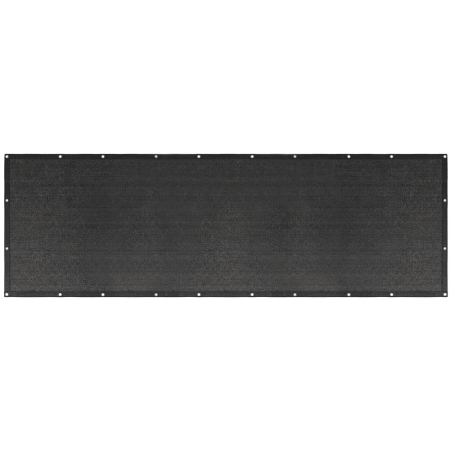 Paravan plasa umbrire pentru balustrada balcon, 95% umbrire, impermeabila, 500x120 cm, antracit [18]