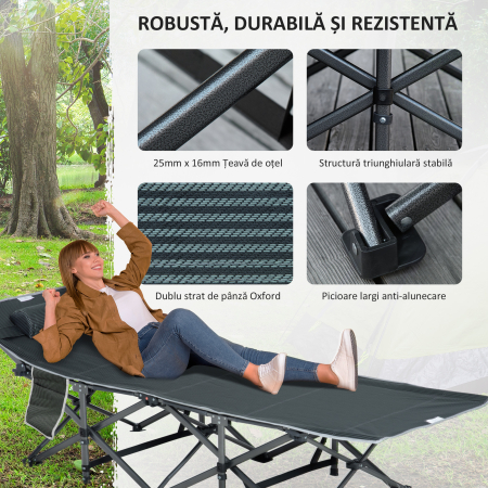  Pat Pliabil cu Buzunare de Depozitare si Geanta [3]