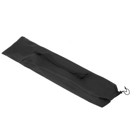 Pat pliant camping structura metalica cu husa transport, pliabil compact, max 150 kg, 190x74x42 cm, negru [8]