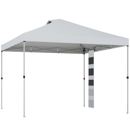 Gradina & balcon -  Pavilion 3x3 m Pop-Up cu Buzunare, UPF 50+, cu Saci de Nisip si Geanta cu Roti