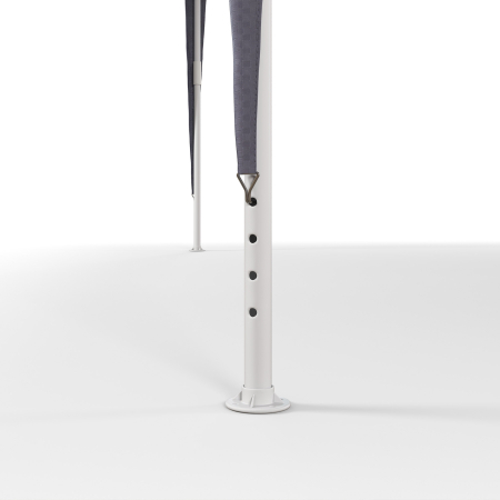  Pavilion de Gradina 3x3 m Pliabil si Portabil cu Acoperire Anti-UV, Albastru [8]