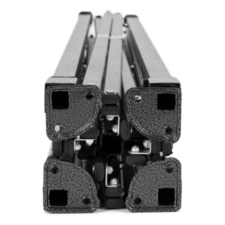 Pavilion pliabil gradina 3x3 m cu acoperis impermeabil si 3 pereti laterali, structura metalica, inaltime reglabila, negru [14]