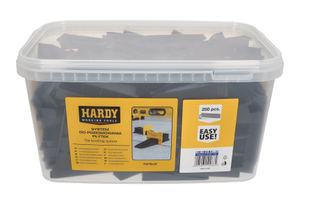 Pene de nivelare pentru placi Hardy, 250 buc. per galeata [1]