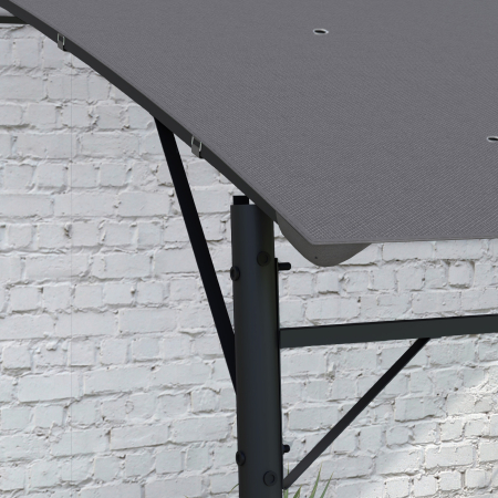  Pergola 3 x 4m, Foisor pentru exterior, Gri [7]
