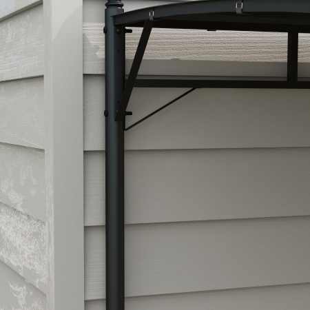 Pergola 3 x 4m, Foisor pentru exterior, Gri [8]