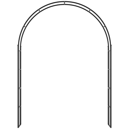  Pergola de Gradina de 2.23 m, Bolta de Nunta pentru Ceremonie, Spalier Ideal pentru Cataratori si Decoratiuni [6]