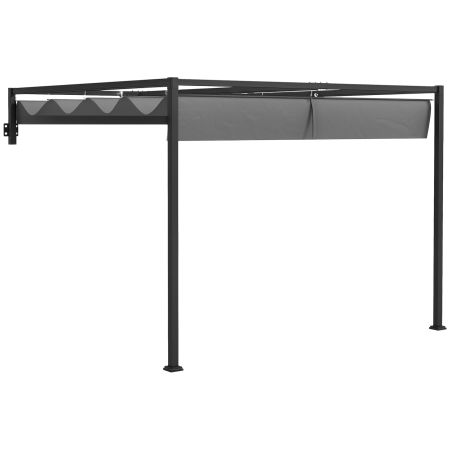 Prelate, pavilioane, umbrele terasa -  Pergola Inclinata cu Acoperis Retractabil