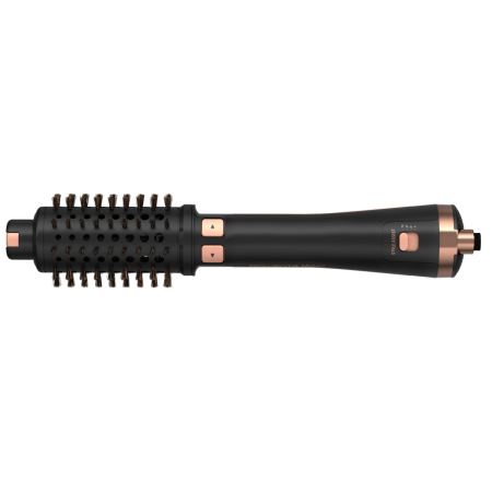 Peria rotativa cu aer cald Rowenta Ultimate Experience CF9620F0, 3 trepte temperatura, Funcția avansata Style Assist, Negru/ Auriu [11]