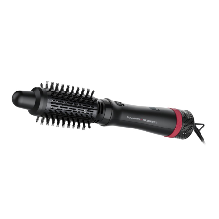 Perie cu aer cald Rowenta x Karl Lagerfeld Express Style CF635LF0, 800W, cablu rotativ 360°, 3 trepte de viteza / temperatura, 5 accesorii, invelis Keratin & Glow, functie hair respect, negru [12]