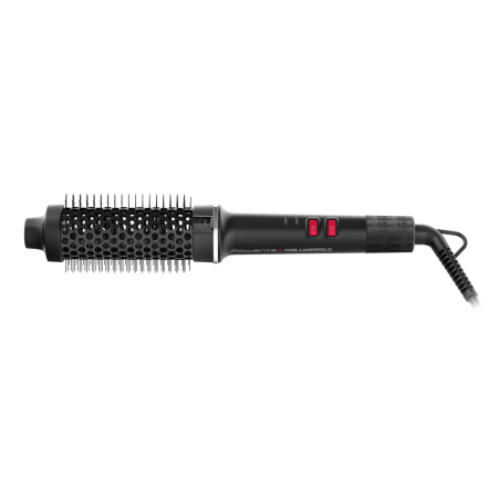 Perie cu aer cald Rowenta x Karl Lagerfeld Powerbrush UB572LE0, 55 W, 2 trepte temperatura, invelis ceramic, generator de ioni, diametru 38 mm, varf r [8]