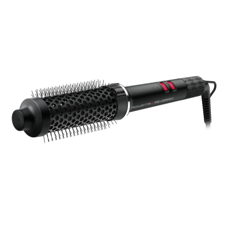 Perie cu aer cald Rowenta x Karl Lagerfeld Powerbrush UB572LE0, 55 W, 2 trepte temperatura, invelis ceramic, generator de ioni, diametru 38 mm, varf r [9]