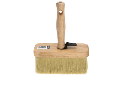 Unelte de vopsit si tencuit - Perie de banc Hardy 170 mm, seria *82*, amestec de peri si peri sintetici, maner din lemn
