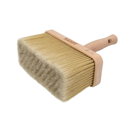 Unelte de vopsit si tencuit - Perie de banc Hardy 180 mm, seria *83*, peri sintetici, maner din lemn