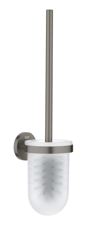 Accesorii WC - Perie WC Grohe 41185AL0, Start, aparenta, metal/sticla, mat, grafit