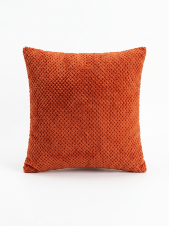 Perna Brius Decorativa Popcorn, 50x50, Banda matlasata, Orange [2]