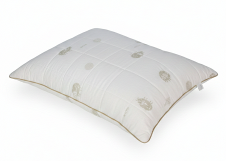 Textile & Saltele - Perna Brius Lana Premium, Banda climaterica, 50x70, Alb / Air Mesh, Intretinere, Lavabila la masina (30°C)