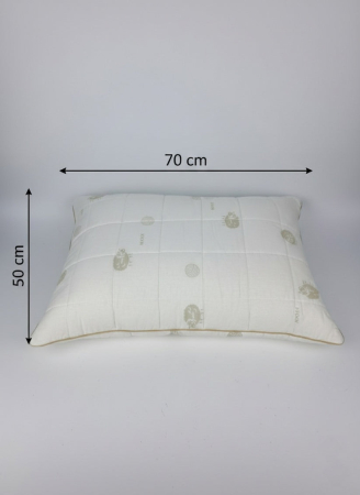 Perna Brius Lana Premium, Banda climaterica, 50x70, Alb / Air Mesh, Intretinere, Lavabila la masina (30°C) [4]