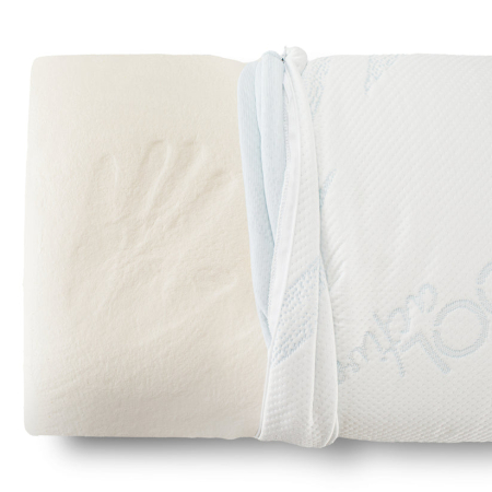 Perna Brius Memory Tricot Cool Active, 50% fire HD COOL ,42% poliester, Umplutura perna, Burete memory foam, 40x70 [3]