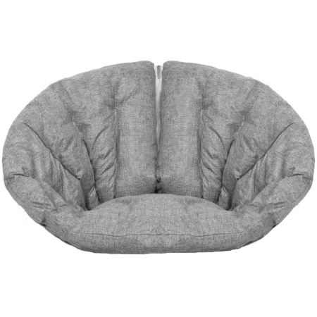 Gradina & balcon - Perna pentru leagane suspendate, cu fermoar, gri, 130x75cm