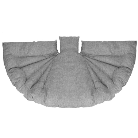 Perna pentru leagane suspendate, cu fermoar, gri, 130x75cm [5]