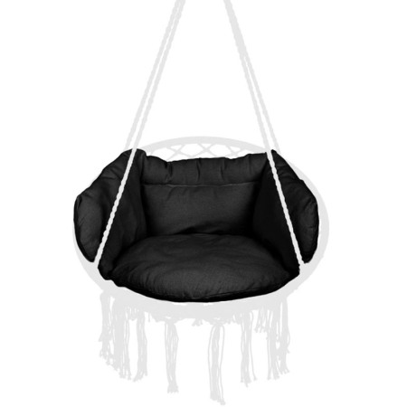 Gradina & balcon - Perna pentru scaun rotund tip leagan suspendat, negru