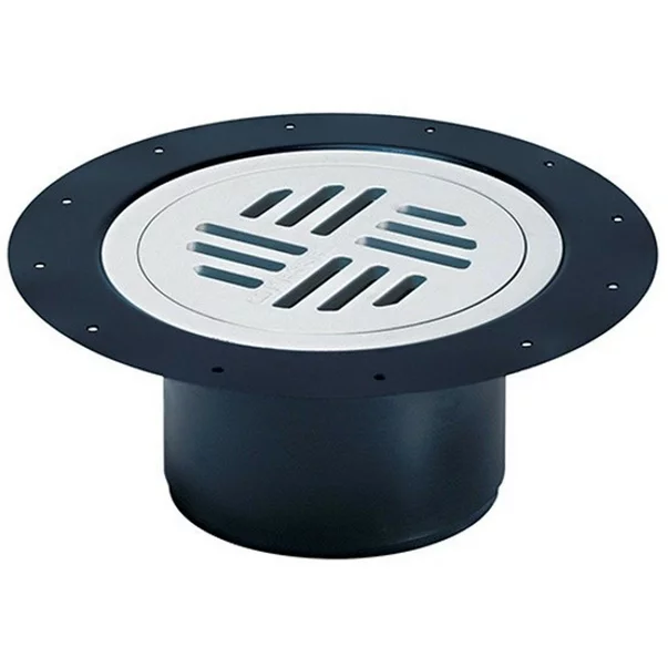 Scurgeri, sifoane, racorduri sanitare - Piesa superioara cu capac Kessel System 100 11 cm