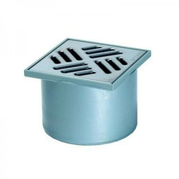 Scurgeri, sifoane, racorduri sanitare - Piesa superioara si capac din inox pentru corp sifon Kessel System 125