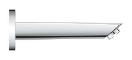 Pipa cada Grohe 13448003, 171 mm, 68 mm, 1/2 diametru conexiune, pe perete, aparent, eurosmart gama, Crom [1]