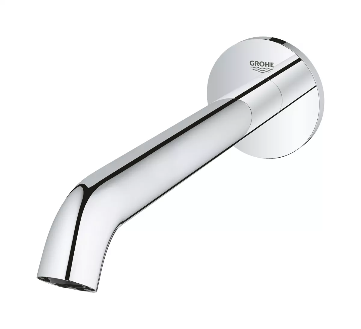 Pipa cada Grohe Essence, 1/2'', incastrata, 220 mm, aerator, crom, 13449001 [1]