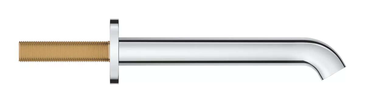 Pipa cada Grohe Essence, 1/2'', incastrata, 220 mm, aerator, crom, 13449001 [2]
