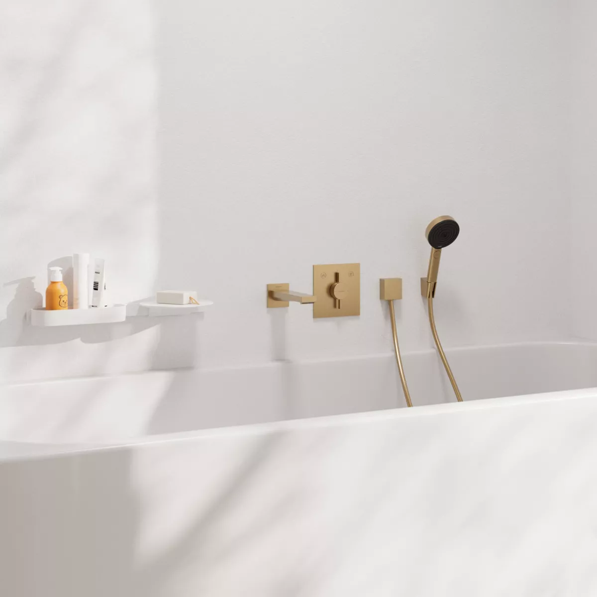 Pipa cada Hansgrohe Tecturis E, 1/2'', 218 mm, mat, bronz, 73410140 [3]