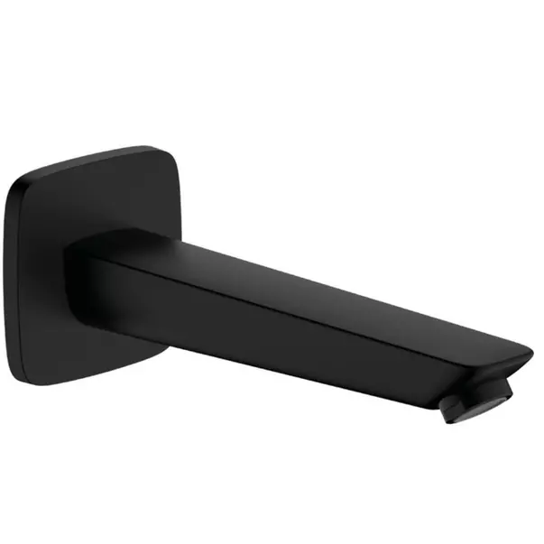 Baterii cada si dus - Pipa cada negru mat Hansgrohe Logis