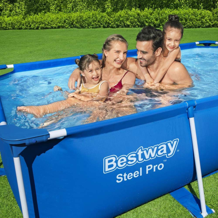 Piscina cadru metalic Bestway, 259x170x61 cm, 2.300 litri [2]