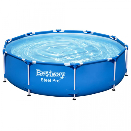 Piscina cadru metalic Bestway, 305x76 cm, 4500 litri, cu pompa de filtrare [5]