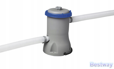 Piscina cadru metalic Bestway, 366x100cm, 9.150 litri, cu pompa de filtrare si scara [8]