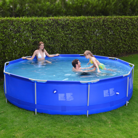 Piscina cadru metalic Bestway, 366x76 cm, 6.500 litri, cu toate accesoriile [2]