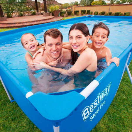 Piscina cadru metalic Bestway, 400x211x81 cm, 5.700 litri, cu pompa de filtrare [6]