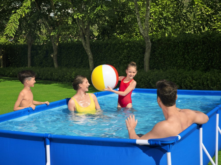 Piscina cadru metalic Bestway 56424, 400x211x81 cm, 5.700 litri, cu toate accesoriile [9]