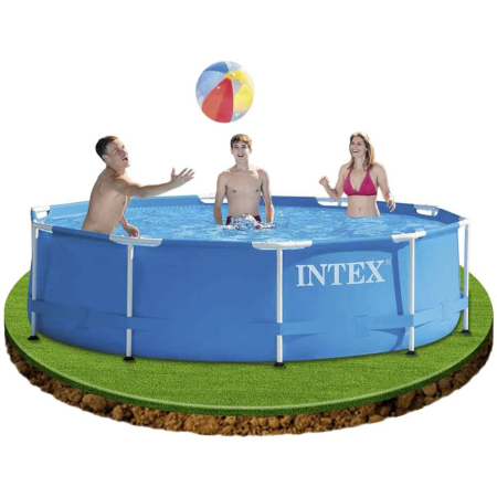 Piscina cadru metalic Intex, 305x76 cm, 4500 litri, rotunda [4]