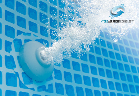 Piscina cadru metalic Intex Prism Frame, 366x99cm, 9.000 litri, cu pompa de filtrare si scara [7]