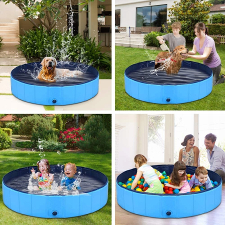 Piscina pentru caini sau copii Sersimo, 100x30 cm, 230litri [3]