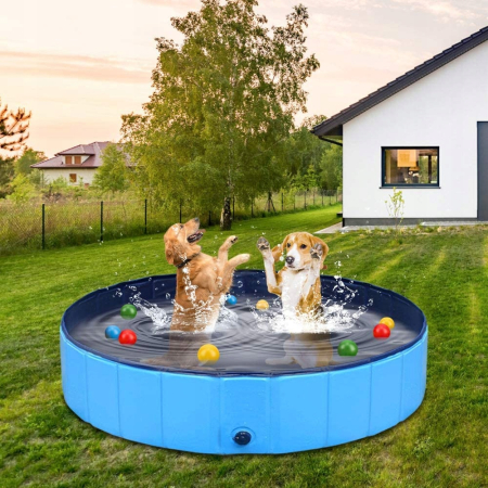 Piscina pentru caini sau copii Sersimo, 100x30 cm, 230litri [7]