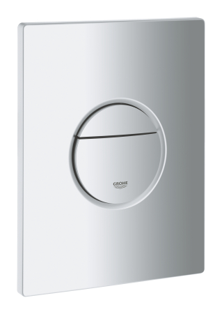 Toalete - Placa de actionare WC Grohe 38765P00, Nova Cosmopolitan, dubla spalare, reversibila, 156 x 197 mm, mat, crom